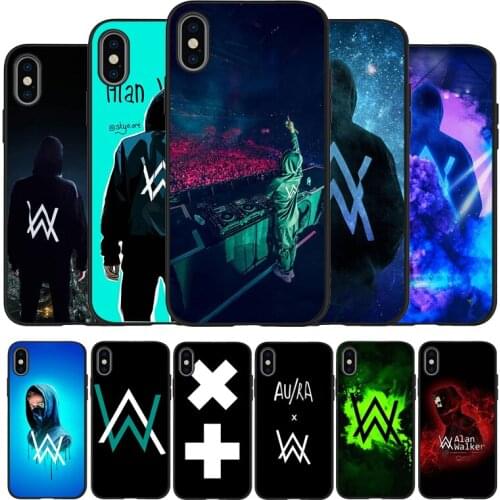 Alan Walker Faded Black TPU Silicone Soft Phone Case For iPhone 11 12 Pro X XR XS MAX 5 6 7 8 Plus SE 2020