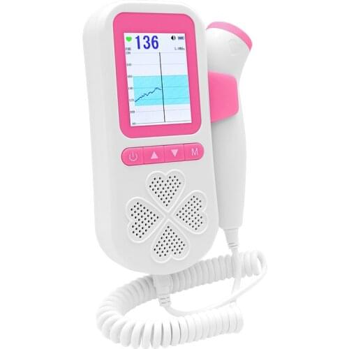 Fetal Probe Ultra Sound Handheld Maternal Prenatal Ultrasound Machine Baby Heartbeat Monitor Doppler