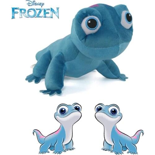 Frozen 2 Lizard Fire Spirit Baby Cute Doll Plush Toy Bag Pendant Bruni Anime Character Aisha Anna Christmas Birthday Gift