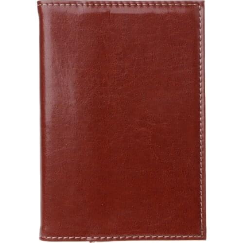 Mini Pocket Notebook Portable Journal Diary Book PU Leather Cover Note Pads