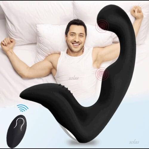 Male Anal Plug Prostate Massager Male and Female Sex Toys G-Spot Masturbation Toys Remote Control Anal Vibrator Adult Products