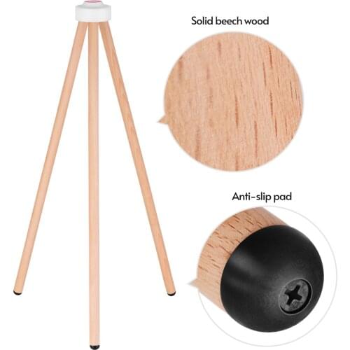 Smart Speaker Floor Stand Solid Wood Speaker Stand Smart Speaker Accessory Replacement for Apple HomePod