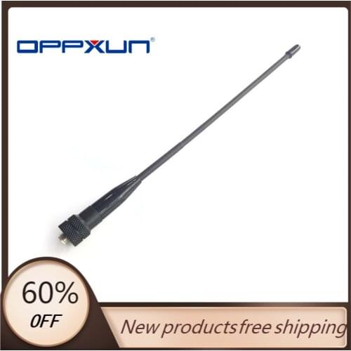 OPPXUN 669C SMA-Female Flexible VHF/UHF Dual Band Two Way Radio Antenna For Portable Radio BAOFENG UV-5R UV-5RE HF Antenna
