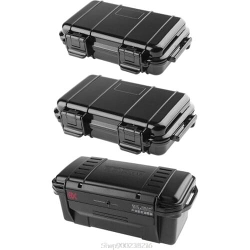 Outdoor Wild Survival Tool Box Small Large Kit Shockproof Pressure Resistant Waterproof Dustproof SOS Tool box Au26 20 Dropship