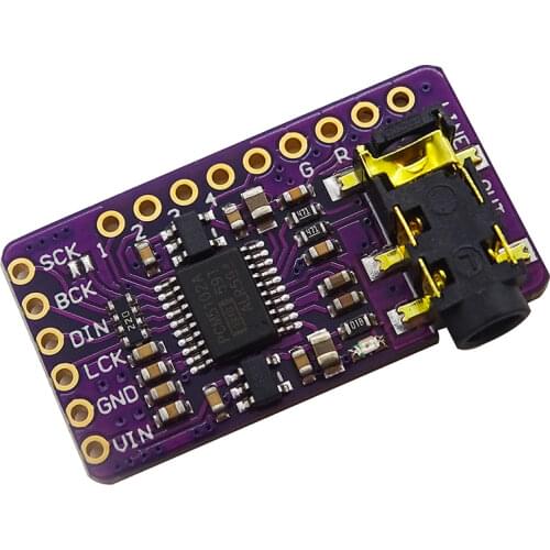 PCM5102A DAC Sound Card Board pHAT 3.5mm Stereo Jack 24 Bits Digital Audio Module for Raspberry Pi Beyond ES9023 PCM1794