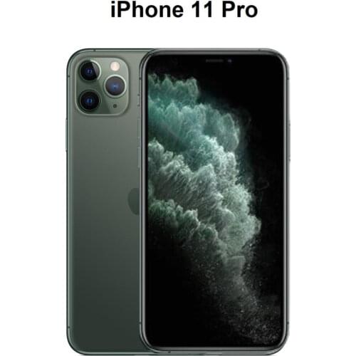 Unlocked Used Apple iPhone 11 Pro / iPhone 11Pro Max 4G LTE Triple-camera Smartphone 5.8/6.5" Super AMOLED Display A13 Chipset