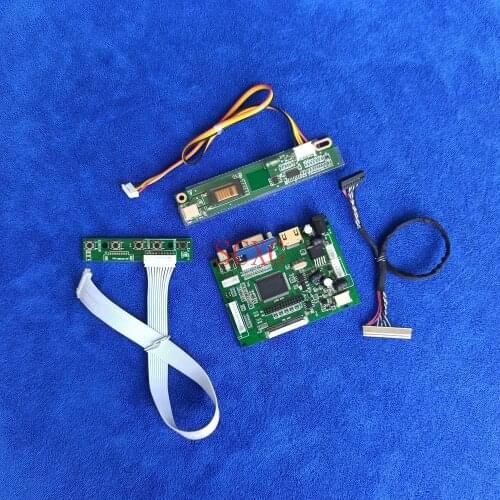 VGA 2AV HDMI-compatible 1-CCFL matrix Fit B154SW01/LTN154MT02 display DIY Kit LCD controller drive board 1680*1050 LVDS 30-Pin