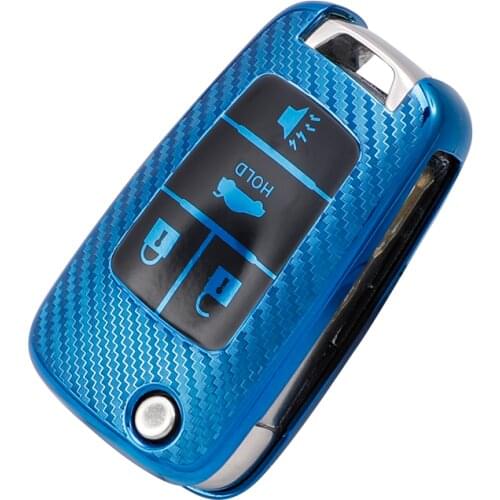 High Quality Carbon Fiber TPU Full Cover Car Key Case For Buick Chevrolet Cruze Opel Vauxhall Mokka Encore interior Accessories
