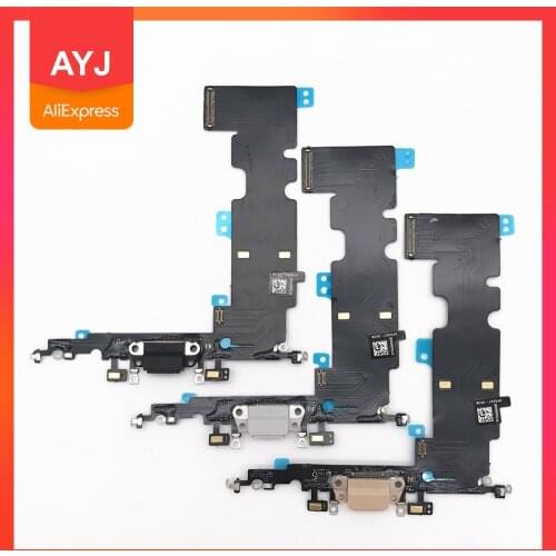 AYJ USB Charging Dock Connector Compatible Fit for iPhone 7 8 Plus 5S SE 5SE 7P 8P Headphone Audio Jack Charger Port Flex Cable