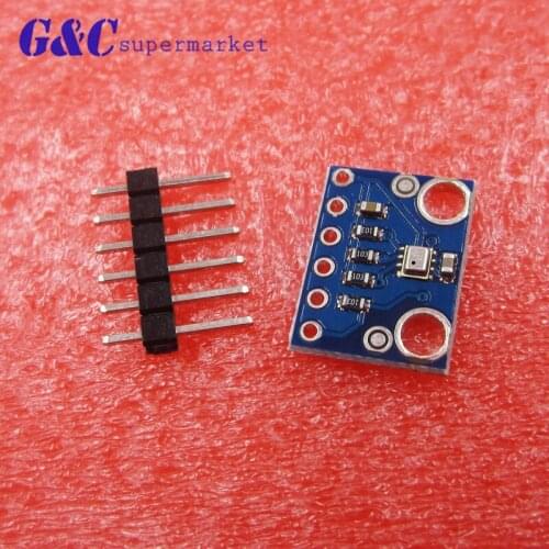 High Precision Ultra-low Power BMP280 Digital Barometric Pressure Sensor Board Module Swap I2C/SPI BMP280 3.3V Blue
