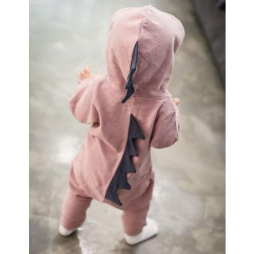 Baby Rompers Cartoon Animal Clothing Set Winter Girls Warm Long Sleeve Baby Clothes Infant Pajamas Underwear