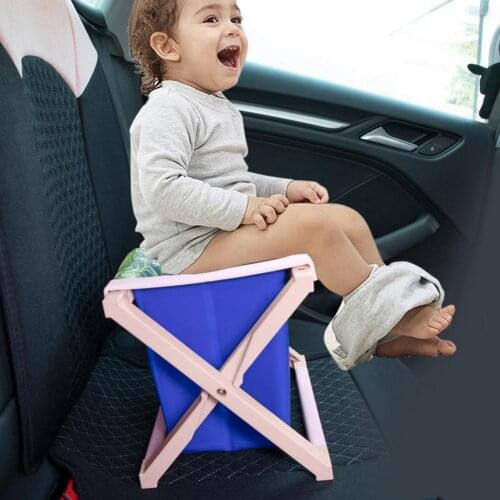 Baby Travel Toilet Folding Portable Toilet Seat Adult Outdoor Emergency Child Car Travel Foldable Potty Seat Outdoor Stool