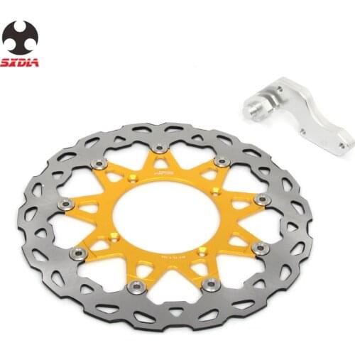 For SUZUKI RMZ250 2007-2015 RMZ450 05-15 RMX450 2010-2012 RMZ 250 450 Motorcycle 320MM Floating Brake Discs Rotor With Bracket