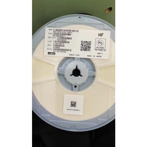 GRM155C1E221JA01D SMD MLCC 0402 221J Supply the full range of GRM 220P NPO COG 25V 50% SMD capacitors Professional component sup