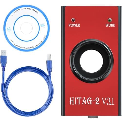 HITAG 2 Key Programmer HiTag2 V3.1 Programmer VIN Pin Code Key Reader Immo Remote Transponder Universal Auto Diagnostic T
