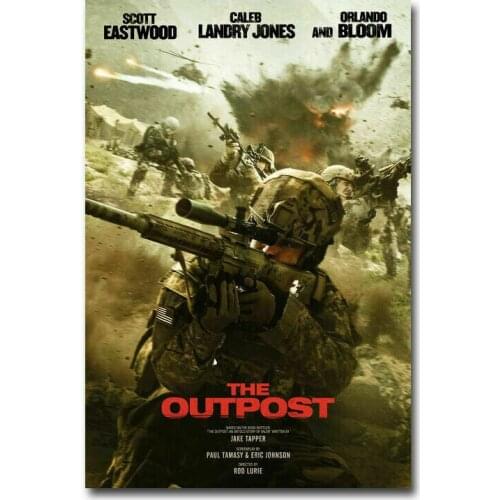 J0273 The Outpost 2019 Movie Milo Gibson Orlando Bloom Silk Posters and Prints wall art Art Poster Home Decor