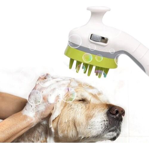 Pet Shower Head Bath Brush Dogs Cats Shower Comb Pet Washing Supply Accessories Sprinkler Animal Dog Wash Massage Shower