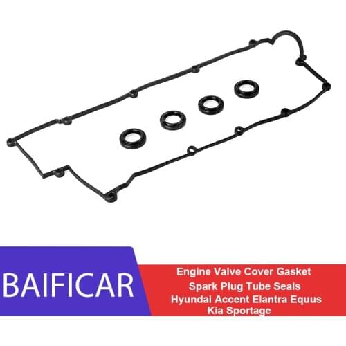 Baificar Brand New Genuine Spark Plug Tube Seals Valve Cover Gasket Set 2244323001 2244123800 For Hyundai Accent Elantra Kia