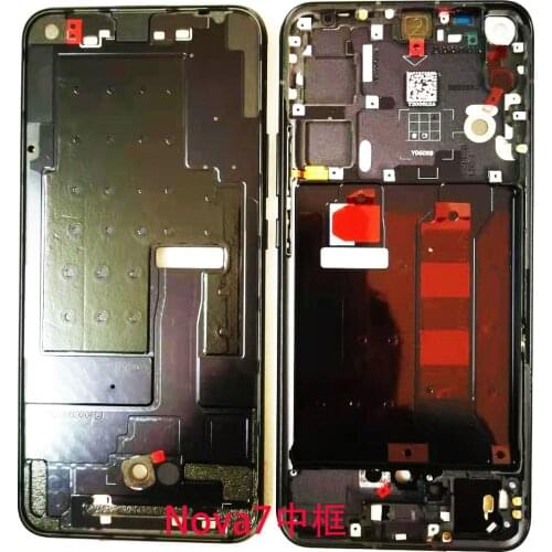 For Huawei nova 7 nova 7 Pro Front LCD Housing Middle Faceplate Frame Bezel Replacement Parts