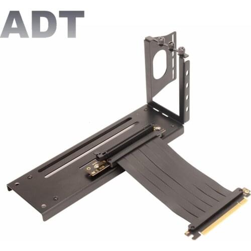 RTX3070,RTX3080,RTX3090 VGA PCI-E x16 graphics video card to 3.0 gpu vertical bracket Fixed Combination Extension cable 3 Site