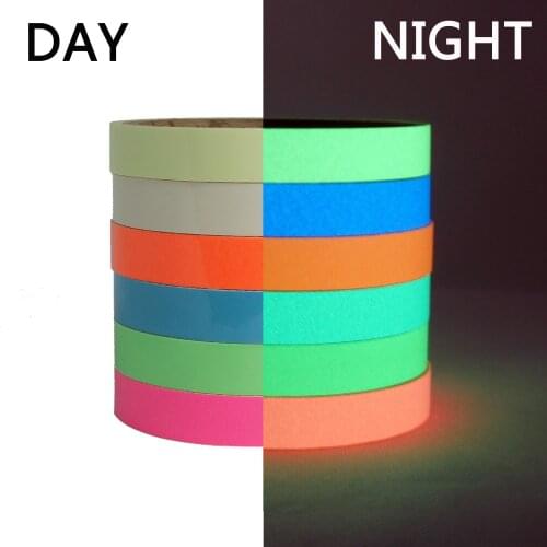 1m Luminous Tape Sticker Car Motorcycle Bike Body Styling DIY Decal Stage Decoration Night Warning Stickers