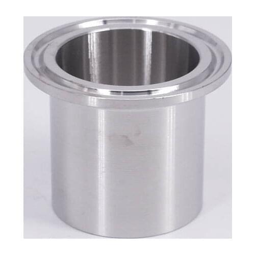 3A 28.6/40mm Height 19/25/32/38/45/51/63/76/89/102/108mm Pipe OD Butt Weld 1.5"-4" Tri Clamp Ferrule SUS304 Sanitary Homebrew