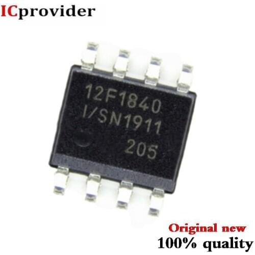 10pcs/lot PIC12F1840-I/SN PIC12F1840 12F1840 MCU 8BIT 7KB FLASH 8SOIC Best quality