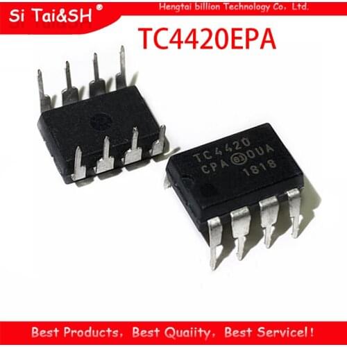 10pcs/lot TC4420EPA TC4420CPA TC4420 DIP-8