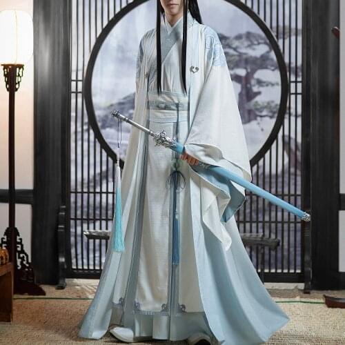 2020 Mo Dao Zu Shi Lan Wangji Family Dress Ancient costume Adult New Outfit