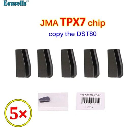 5pcs/lot JMA TPX7 Copy 4D DST80 Chip Support JMA TRS-5000 EVO Can Be Overwritten Multiple Times