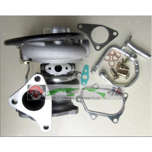 Free Ship Turbo For SUBARU IMPREZA WRX STI EJ20 EJ25 2.0L Power 450HP TD05-20G TD05-20G-8 Turbocharger + gaskets Pipe Fitting