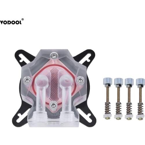 40mm CPU Water Cooling Waterblock Water Cooler Block Copper Base Board Graphic Card GPU Water Block for PC Water Cooling System