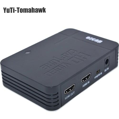 EZCAP HD Game Video Capture 1080P HDMI-compatible YPBPR Recorder for XBOX One/360 For PS3 Compatible all operating systems