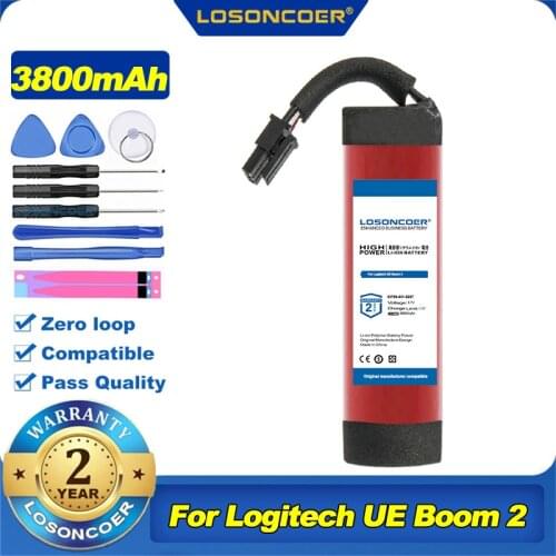 LOSONCOER Batteries For Players