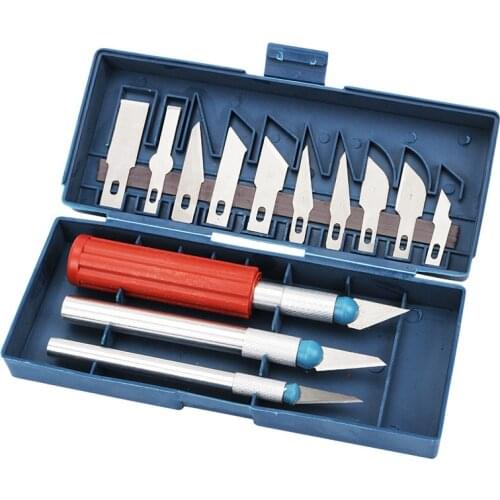 13 in 1 Tool Kits Aluminium blade knife hotbed model moldings Remover disposal trimming for ANYCUBIC cr10 Ender-3 3d printers