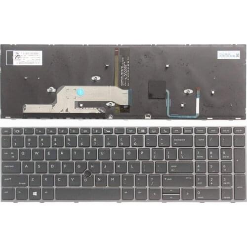 New Laptop US/EU/DE Backlight Keyboard for HP ZBook 15 G5 17 G5 Mobile Workstation L29635-001 L12765-001 L28407-001 L12764-001