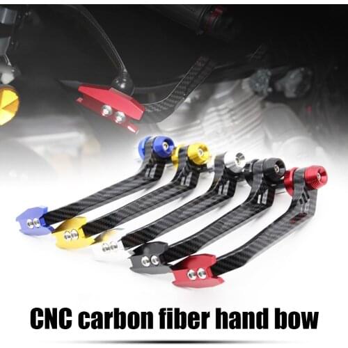 New 1 Pair 22mm 7/8 inch Universal Motorcycle Handguard Aluminum Motorbike Brake Clutch Lever Protector Motorcycle Hand Guards