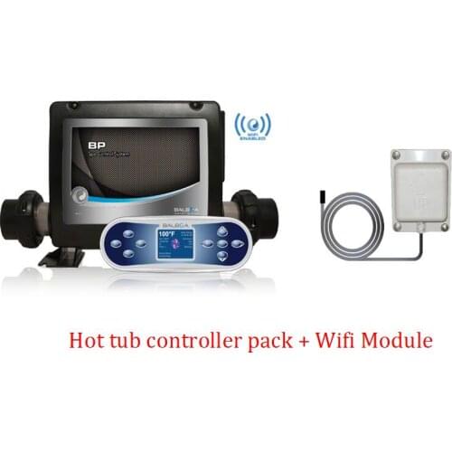 New Generation of spa control System + Balboa Wifi Module Receiver fit spas with 3 x One Speed or 3x Two Speed Pump