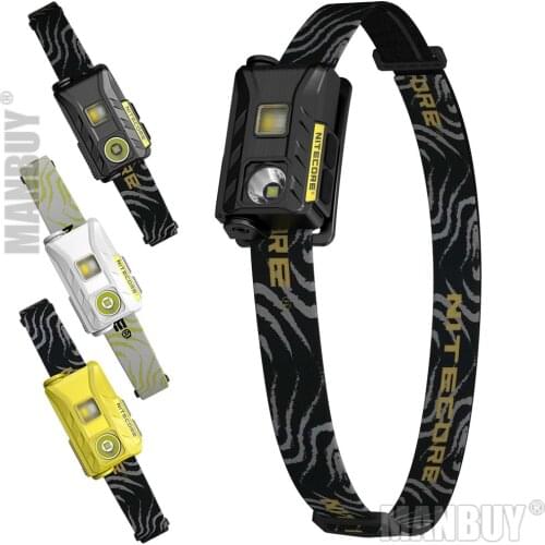Sale Nitecore NU25 Rechargeable Headlamp 360 Lumens 3x LED Triple Outputs Lightweight Headlight Flashlight Outdoor Free Shipping