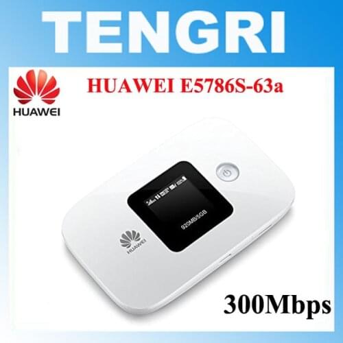 Unlocked HUAWEI E5786 E5786s-63a 4G LTE Advanced CAT6 300Mbps 4G Wifi Router mobile hotspot