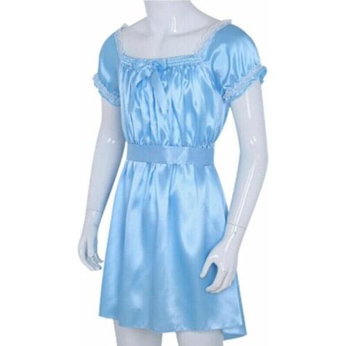 Sexy sissy maid girl dress cos suit customization