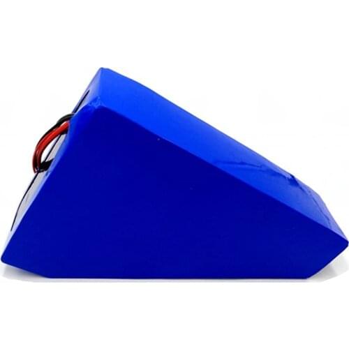 Triangle battery 72V 20AH 30AH battery pack electric bike battery for 72V 2000W 3000W motor with 84V 5A charger and bag