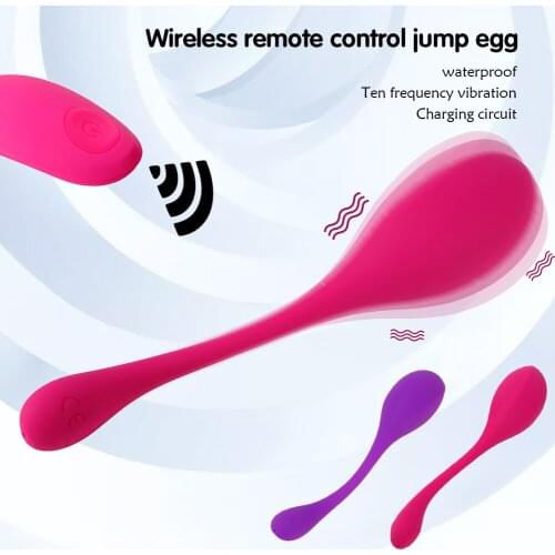 G-spot Shrinking Vibrator Ben Wa Ball Kegel Exercise Vaginal Ball Vibrating Egg Remote Control Bullet Vibrator Sex Toy for Women