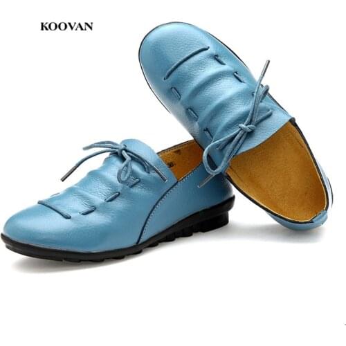 Koovan Women Sneakers 2018 New Strap Soft Bottom Mother Womens Singles Shoes Young Ladies Students Casual Non-slip Peas Shoes