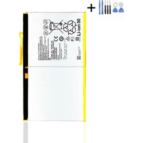 1x 6660mAh Battery Replacement For Huawei MediaPad M2 10 M2-A01W M2-A01L HB26A510EBC Smart Phone Batteries + Repair Tools kit