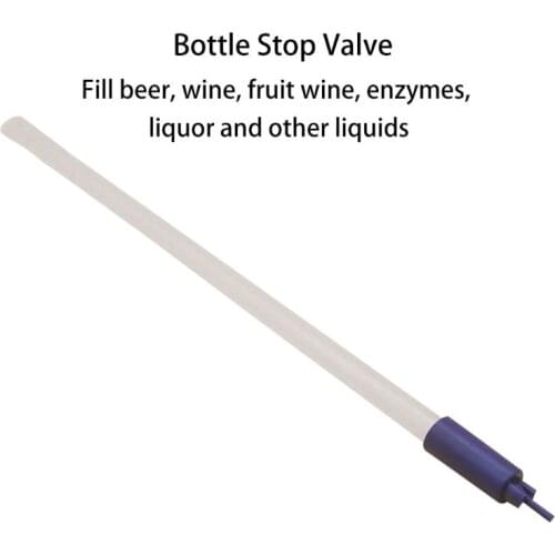 1Pc Beer Bottle Filler Bottling Wand Spring Loaded for Beer Wine and Kombucha Home Brewing Accessories