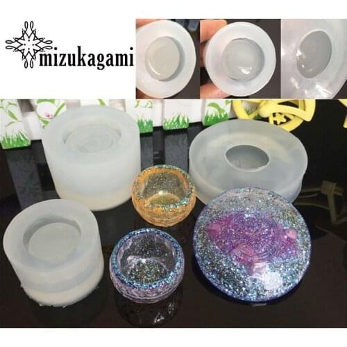 1pcs UV Resin 3D Bowl Dish Silicone Mold Resin Mold DIY Simulation Bowl Jewelry Manufacturing Process Resin Mold For Jewelry