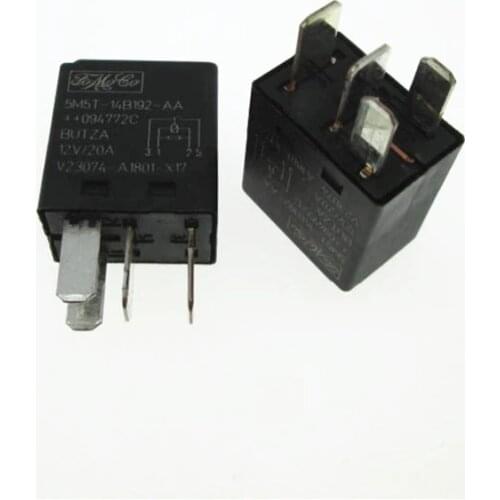 12V relay V23074-A1801-X17 12V V23074A1801X17 5M5T-14B192-AA 12V 5M5T14B192AA 20A 12V 12VDC DIP4