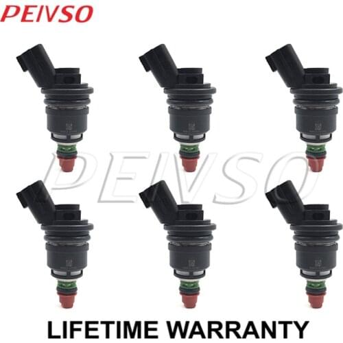 6x High Flow performance 1000cc fuel injector for Nissan SKYLINE RB25DET 300ZX Matched E85 96lb