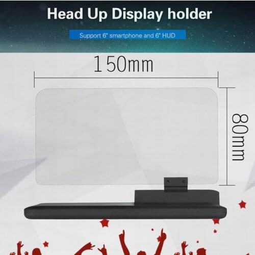 6 inch Universal H6 Better than HUD Q7 Car HUD Phone Holder Head Up Display Projector Phone GPS Navigation For All Cars